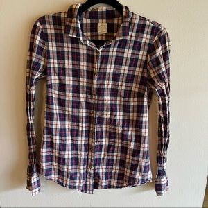 J. Crew Plaid Shirt